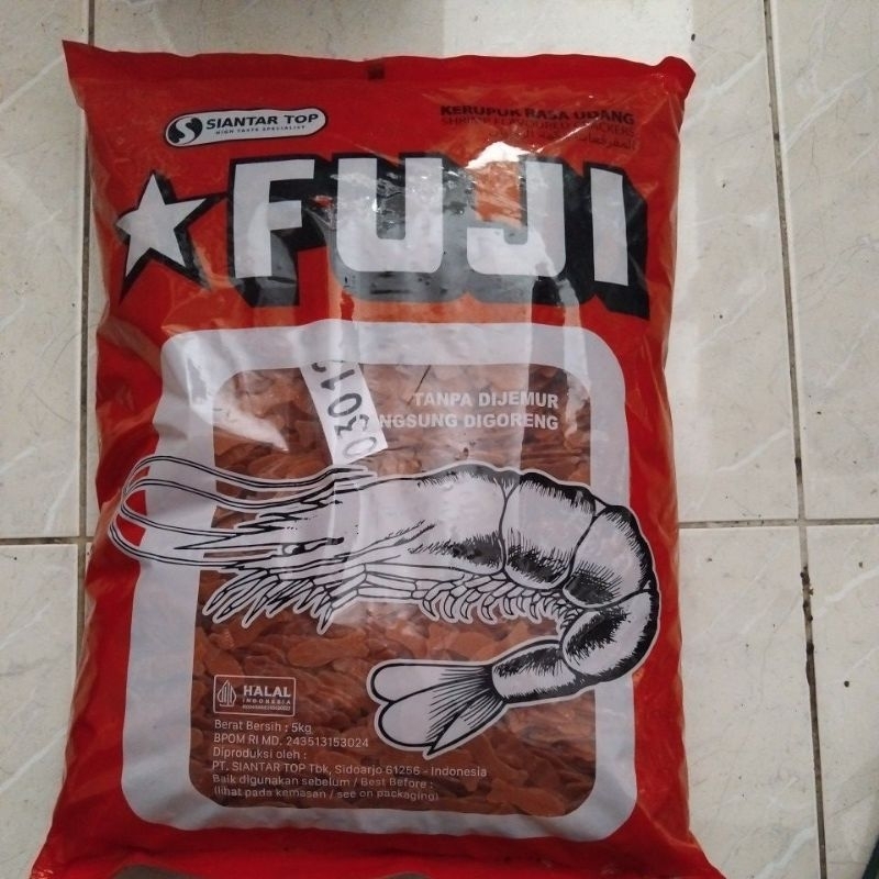 

Murah Kerupuk Ikan Fuji / Krupuk Iwak Fuji Repack 250gr