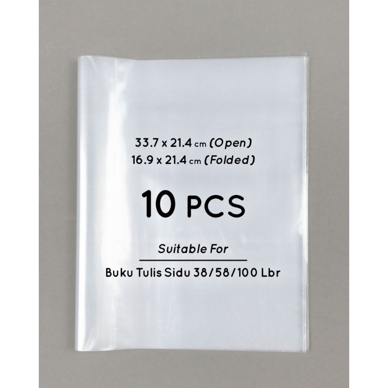 

[10LBR] SAMPUL MIKA KWARTO / SAMPUL BUKU JADI / SAMPUL BUKU SLIP ON