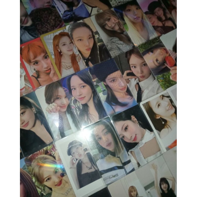 PHOTOCARD PC TWICE NAYEON SANA MINA DAHYUN CHAEYOUNG TZUYU B1&2 RTB WY XMAS POB LD LUCKYDRAW OFFICIA