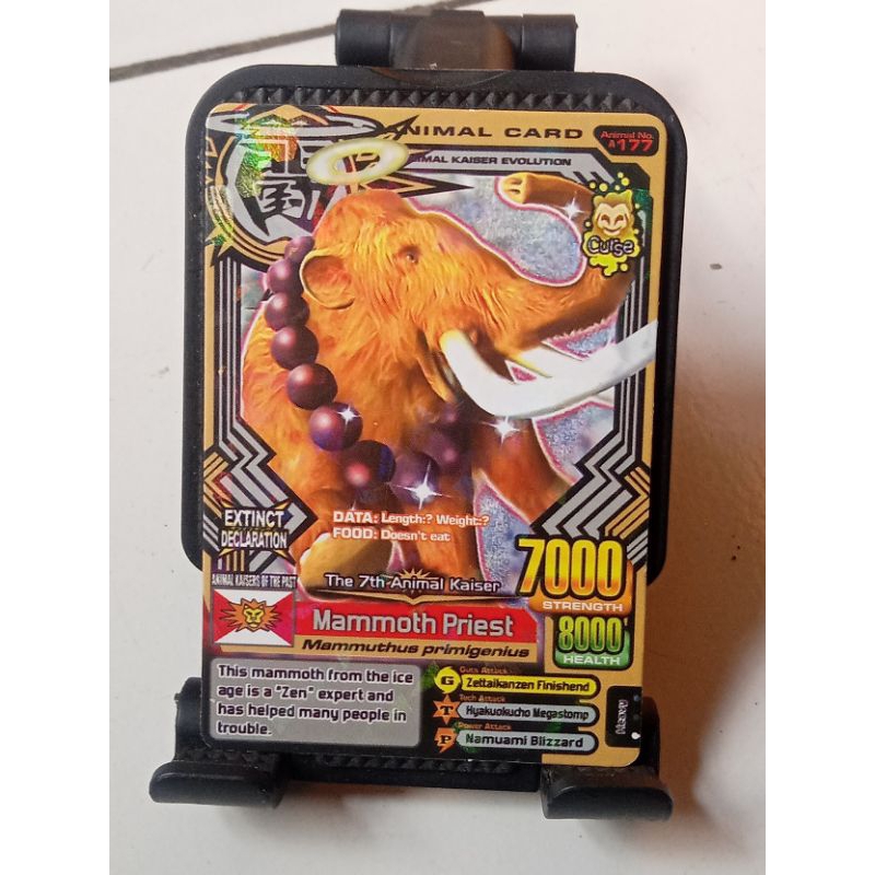 Animal Kaiser Mammoth Priest Evo 8 Kaiser rare