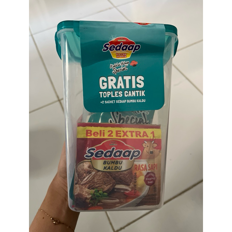 

Kecap Sedaap 725 GR Free Toples + Bumbu Kaldu