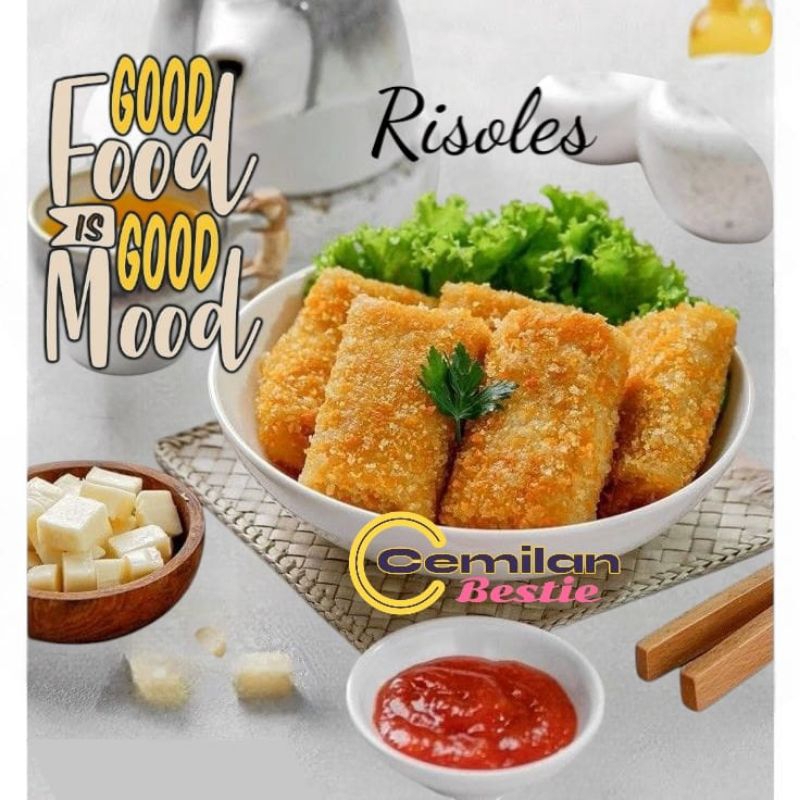 

Cemilan Bestie risol premium risol mayo risol sayur risol ayam suwir berkualitas