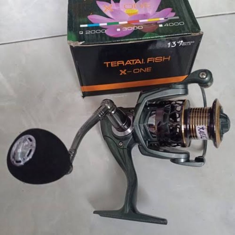 Reel Pancing X-One Teratai Fish 2000 Power Handle 13+1 Ball Bearings