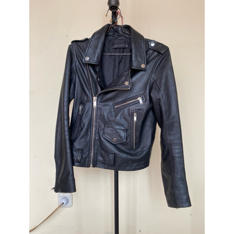 Jaket Kulit Ramones Wanita