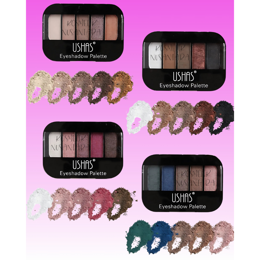 Ushas Eyeshadow Pallete Netto 4.4 Gram