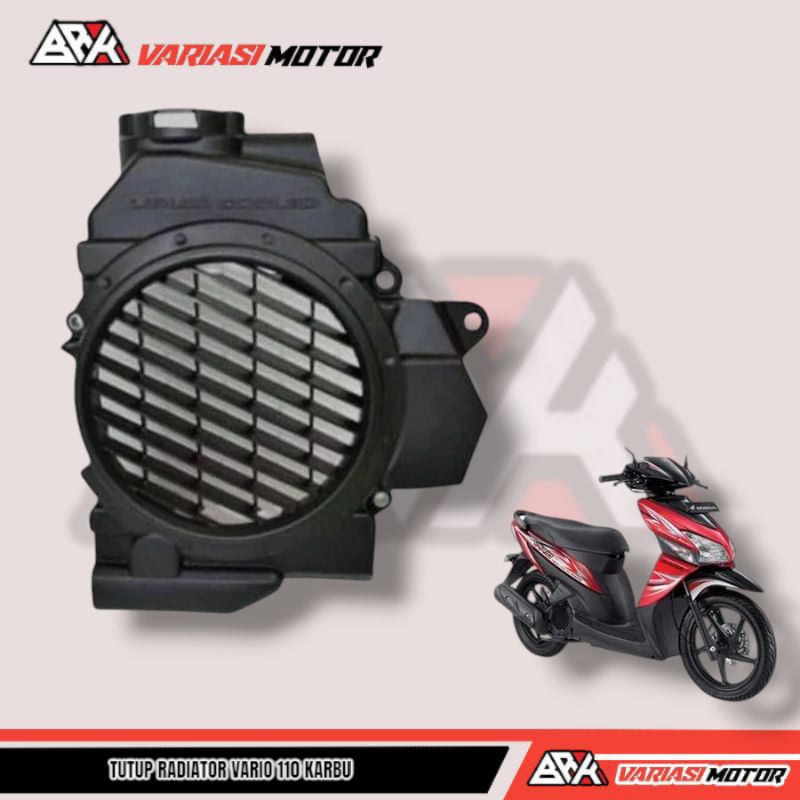 Cover Radiator Vario 110 Karbu Tutup Radiator Vario 110 Karbu Techno