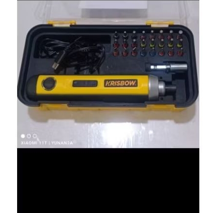 Krisbow Obeng Cordless 4v Straight Ircs4 / CORDLESS SCREWDRIVER