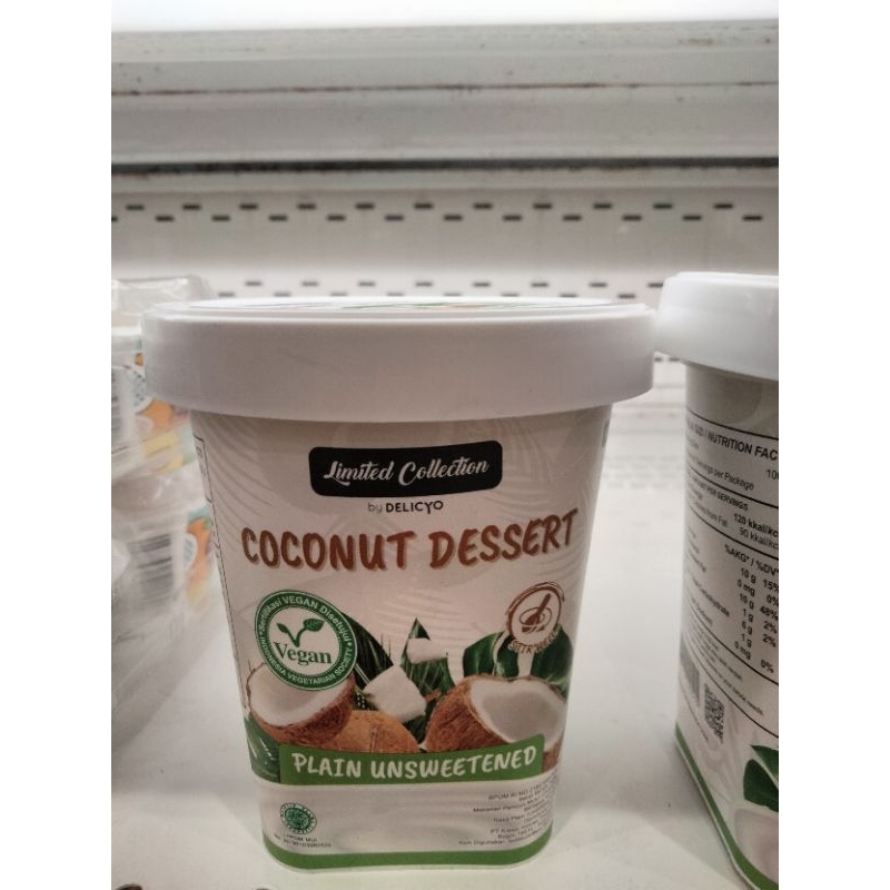 

yogurt kelapa vegetarian