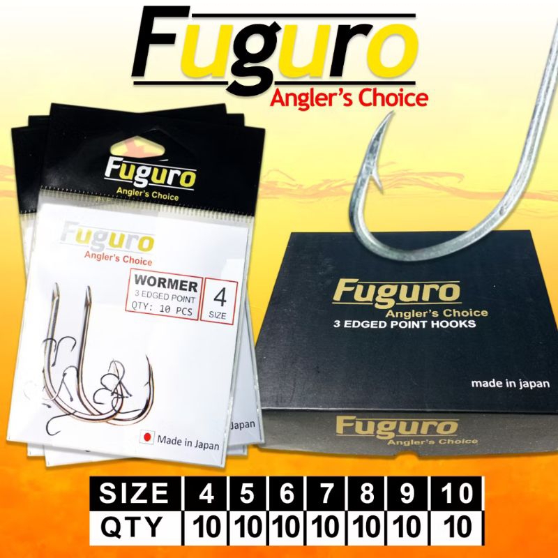 MATA KAIL FUGURO WORMER SIZE 1-15 - TIPIS - KUAT - EXTRA TAJAM