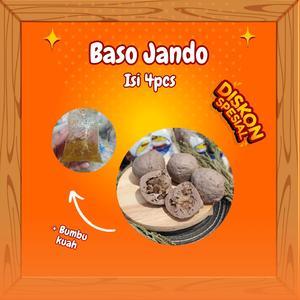 

Baso Sinar Bahari Jando isi 4 pcs + bumbu kuah