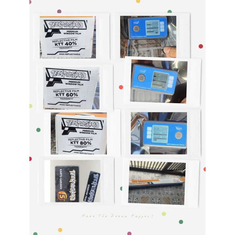 KACA FILM KTT TECHNOGARD | KACA FILM ONEWAY SILVER / ONE WAY - PER ROLL