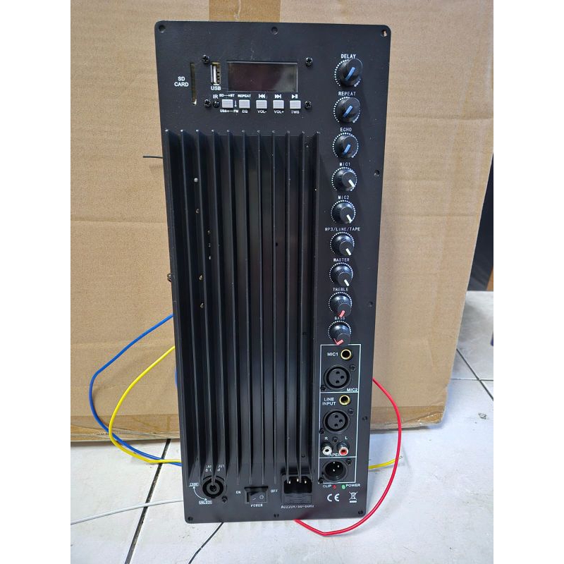 MESIN POWER KIT SPEAKER USB BLUETOOTH DELAY