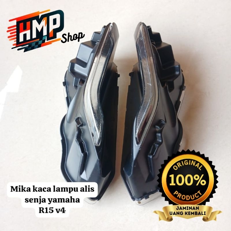 mika kaca lampu alis senja r15 v4 original