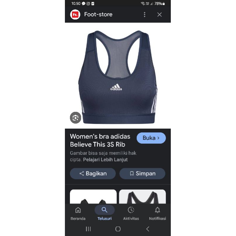 Bra sport Adidas