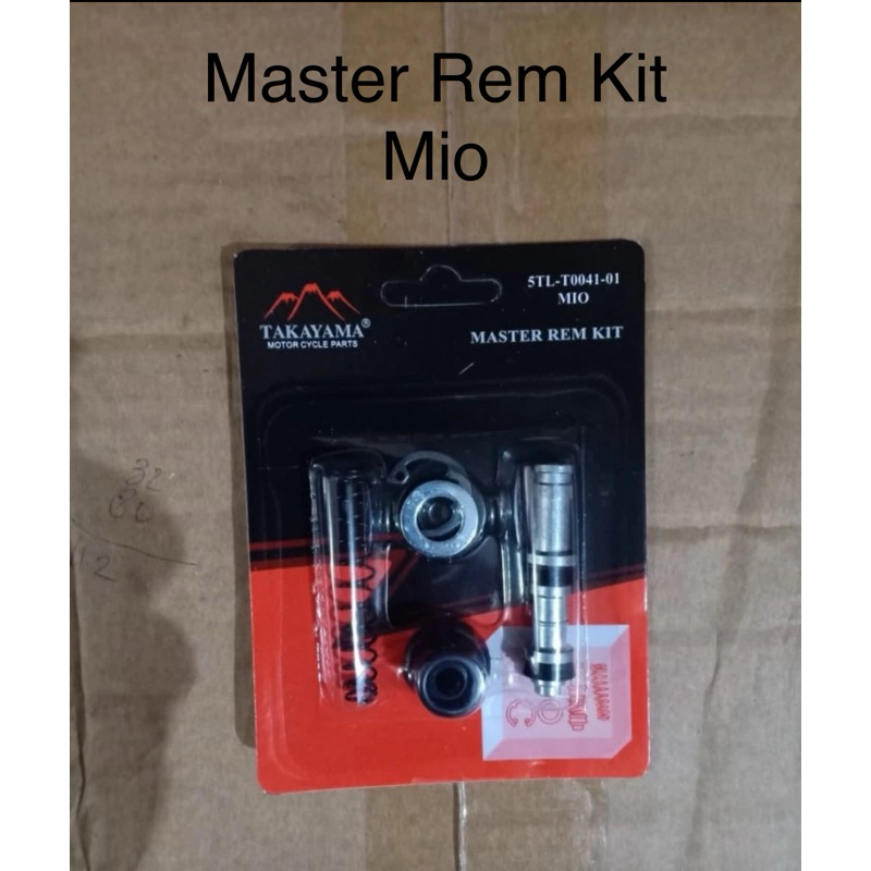 Takayama MASTER REM KIT DEPAN tipe motor MIO Per Panjang