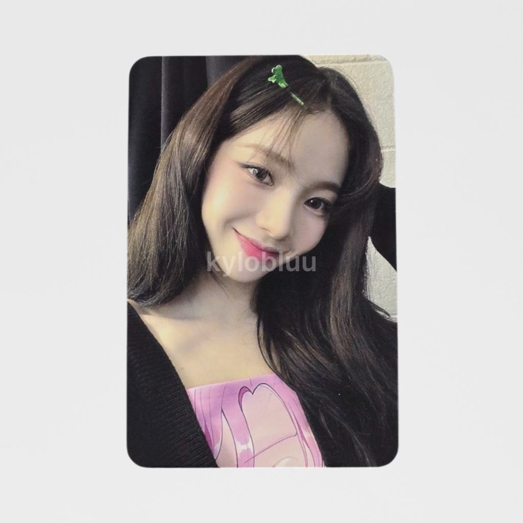 [READY] PHOTOCARD PC OFFICIAL AESPA KARINA POB PRE ORDER BENEFIT MY WORLD MW SPICY APPMUS APPLE MUSI