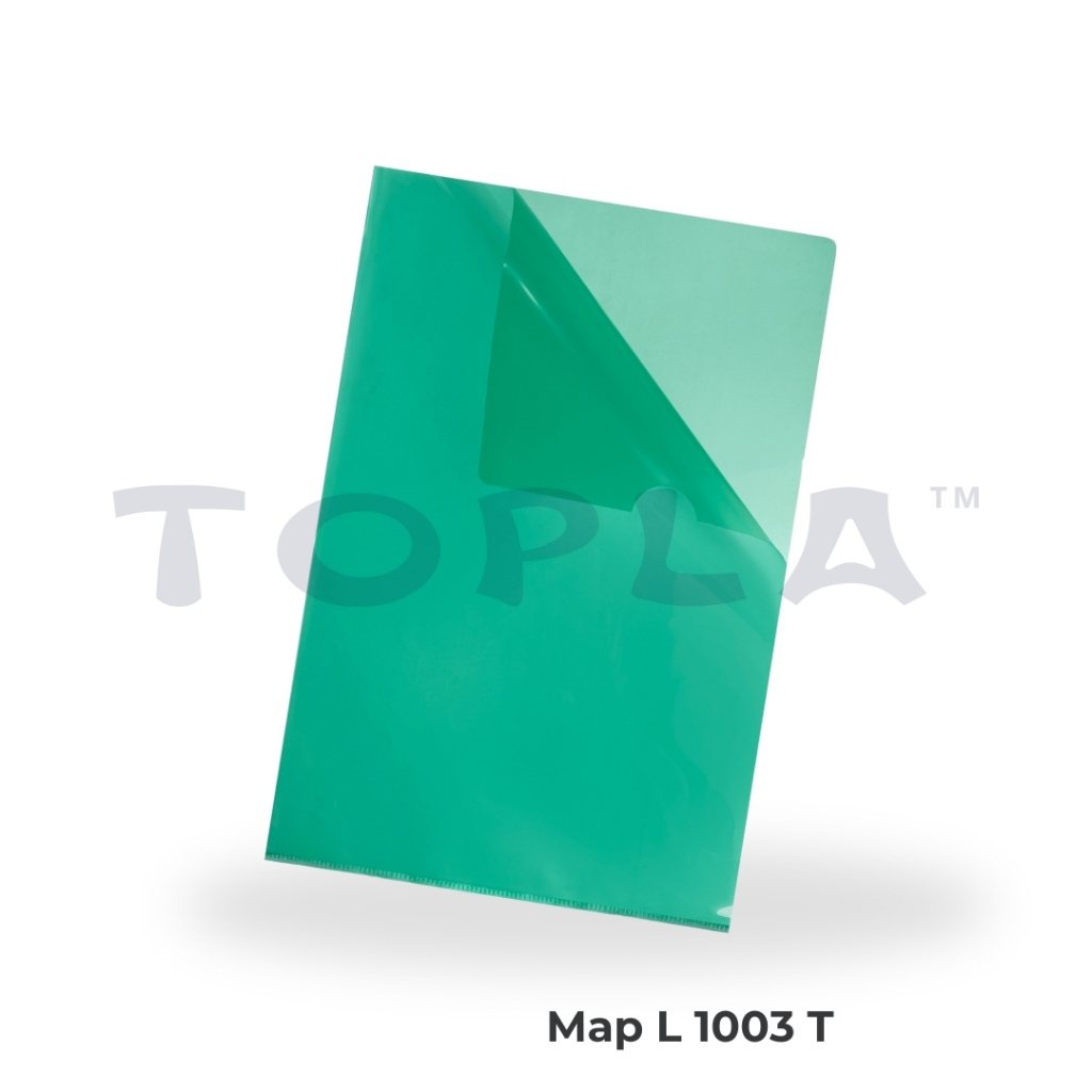 

Map L 1003 T Map Clear Sleeves Selip Kertas Kantoran Ukuran Folio Topla
