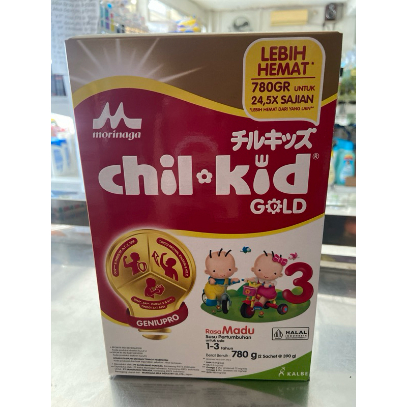 

Chil kid 3 gold madu 780gr