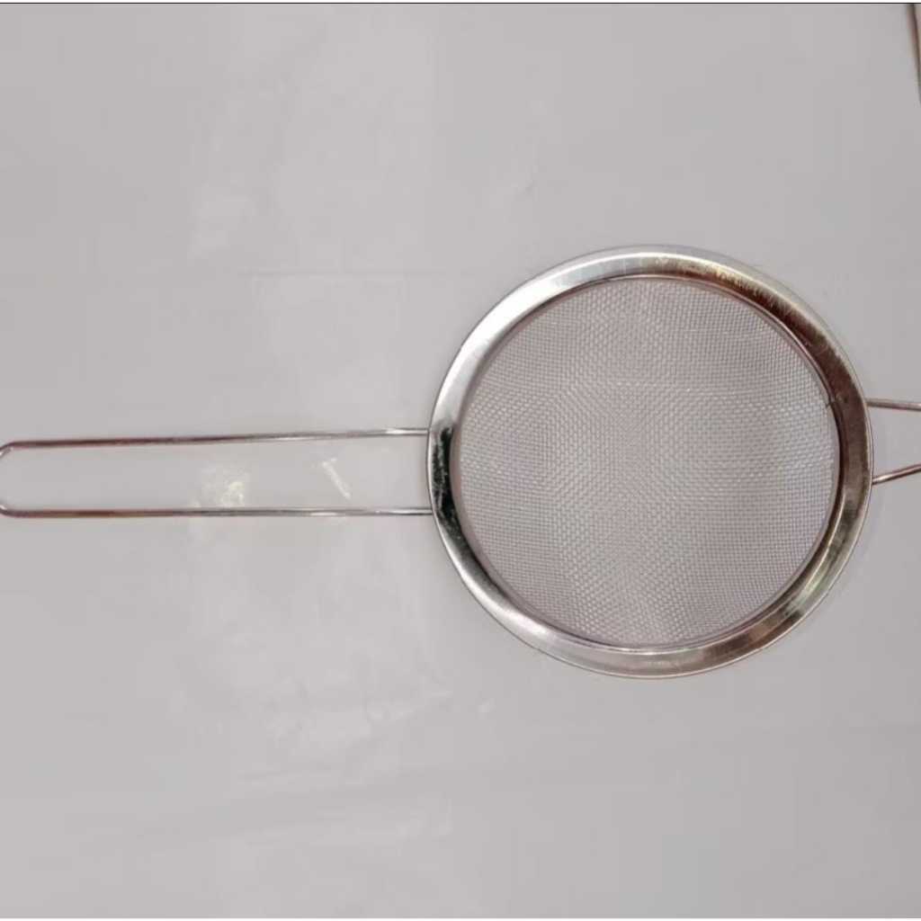 Saringan Kopi Teh Minyak Goreng Halus Strainer Stainless Ayakan Bubuk