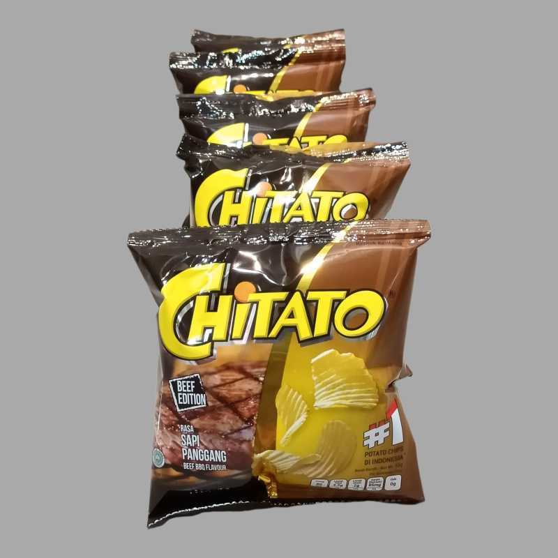 

CHITATO Snack Potato Chips Sapi Panggang PCK 15g Isi 10 – Keripik Kentang Renyah dengan Rasa Daging yang Menggoda