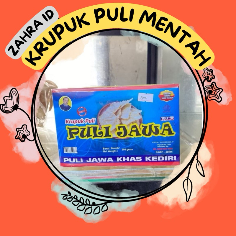 

KERUPUK PULI JAWA KHAS KEDIRI (MENTAH) 200 GRAM - EMPUK TIPIS LANGSUNG GORENG TANPA DIJEMUR