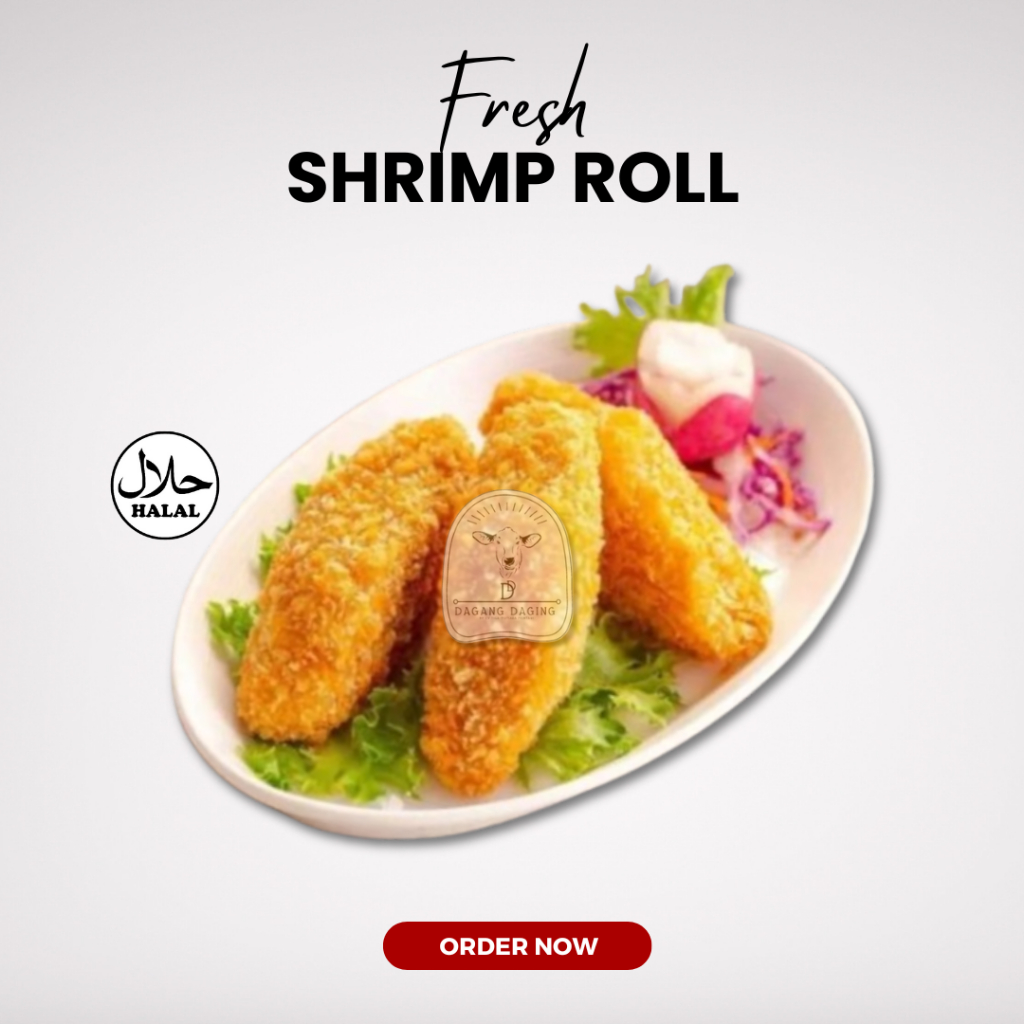 

Shrimp Roll Bento Frozen / Nugget Udang Bento isi 10