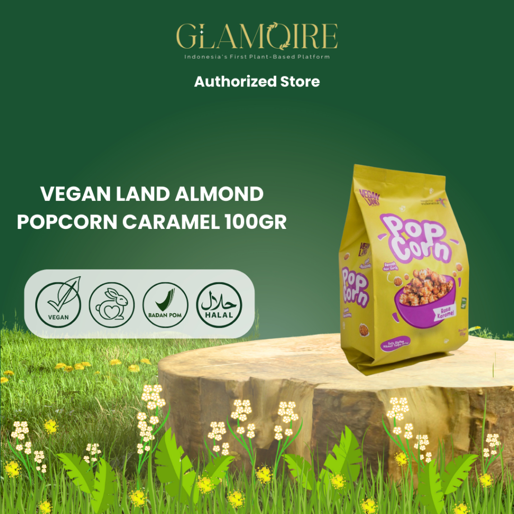 

GLAMOIRE - VEGANLAND POP CORN 100 GRAM