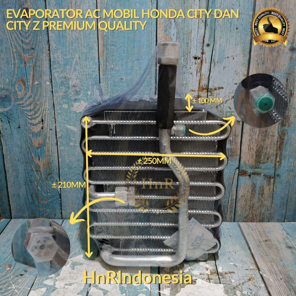 Evaporator Cooling AC Mobil Honda City Dan City Z PREMIUM QUALITY