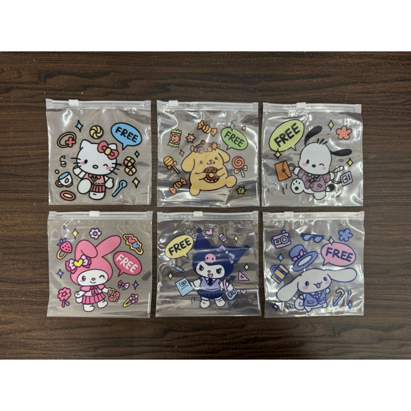 

Zipper Bag Sanrii0 Pouch Bag Plastik Pouch Goodie Bag