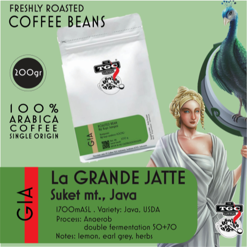 

Biji Kopi TGC, La Grande 200gr Anaerob double fermentation 100% kopi Arabika murni