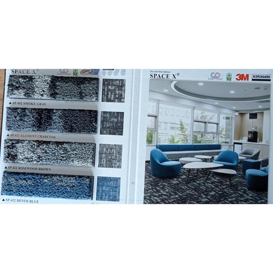 Karpet Tile Space X / Karpet Tile / Karpet Motif / Karpet Murah / Karpet Kantor - SP 402 Gratis Ongk