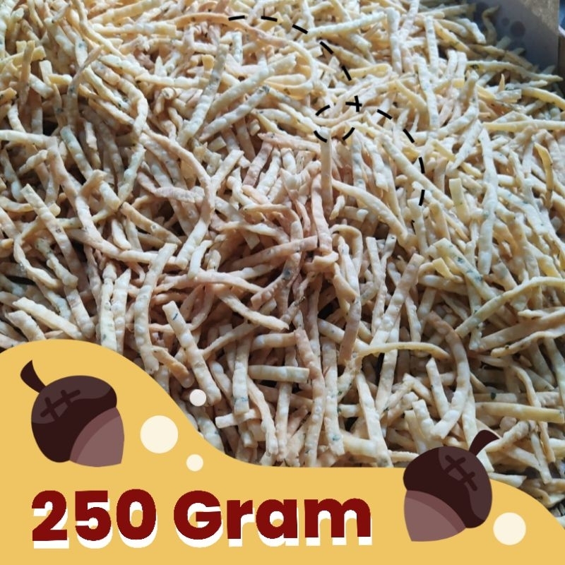

Stik Bawang Seledri Homemade Gurih Renyah 250 gram- Camilan Rumahan.