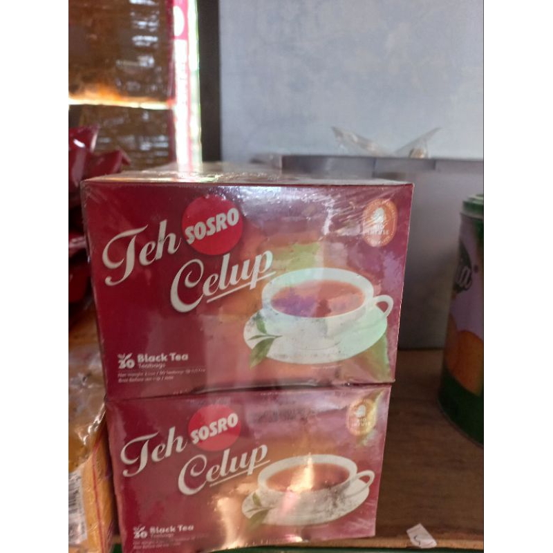 

Sosro Teh celup isi 30 kantong