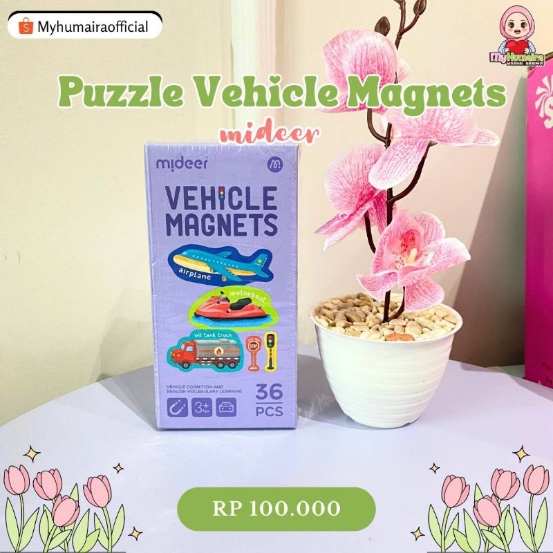 [TENGGARONG] PUZZLE VEHICLE MAGNETS
