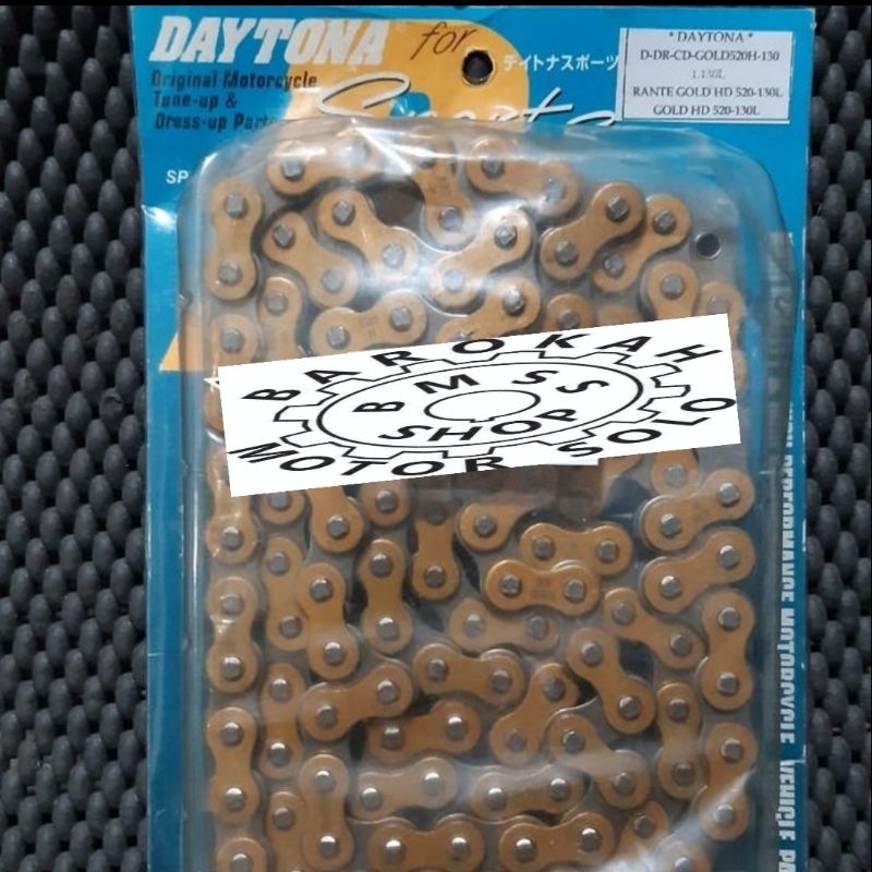Rantai Daytona 520 120 L Hd Gold