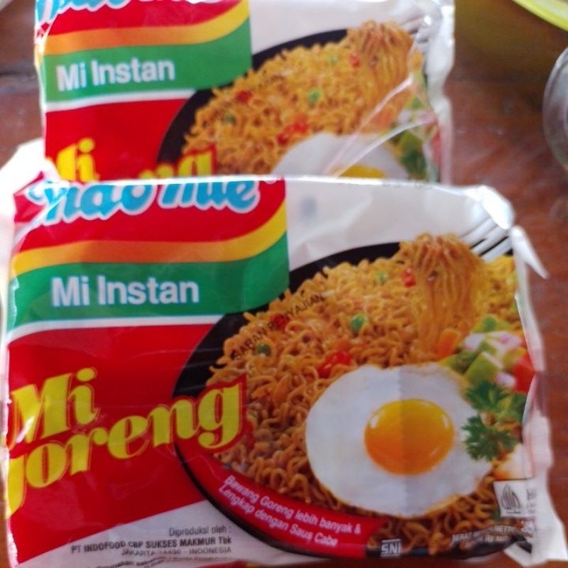 

Indomie instan isi 3pcs