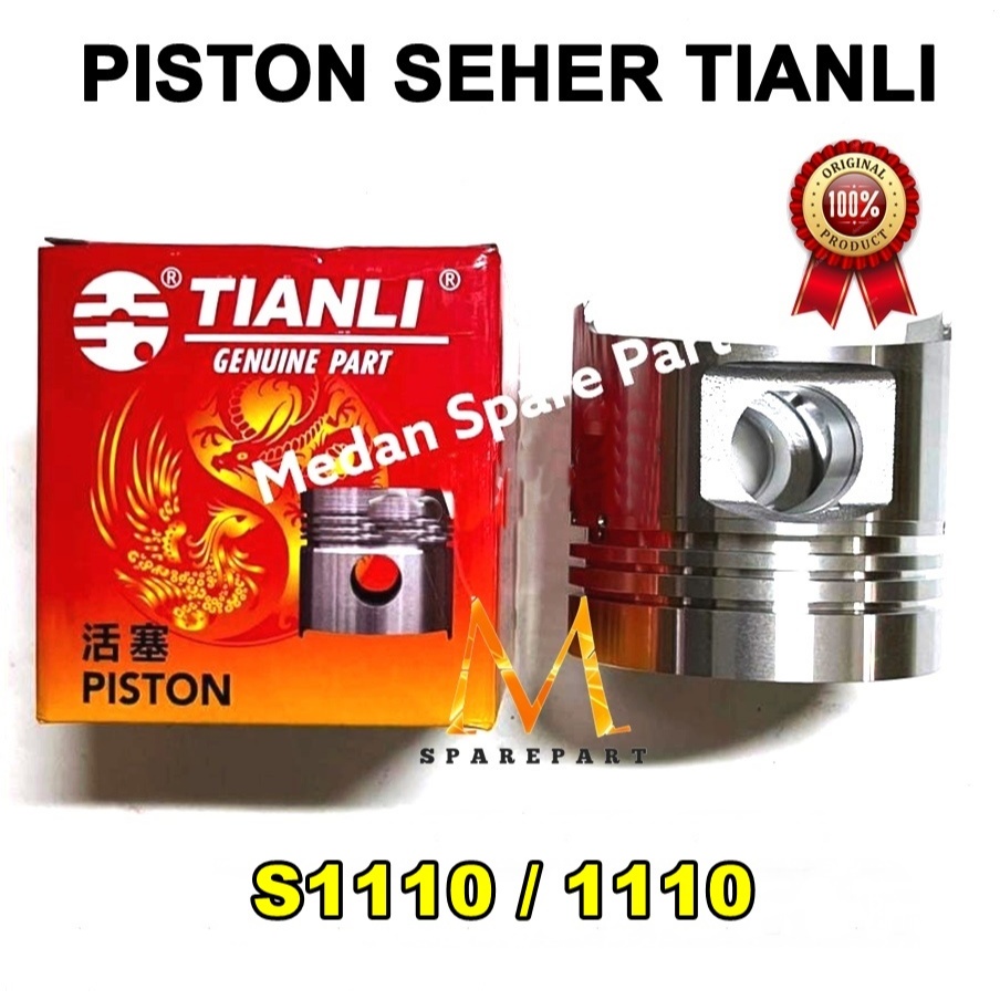 Piston only mesin diesel Tianli s1110 1110 original