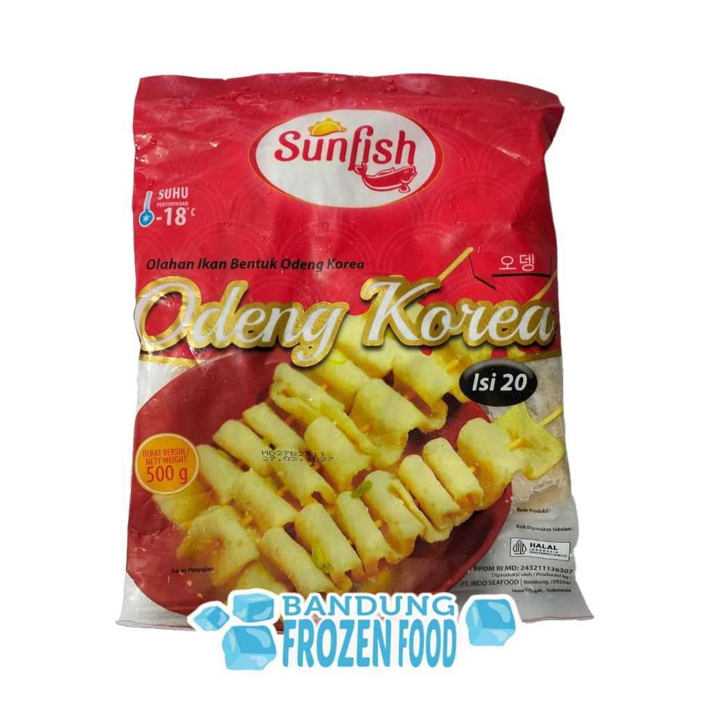 

SUNFISH OLAHAN IKAN BENTUK ODENG KOREA 500GR ISI 20