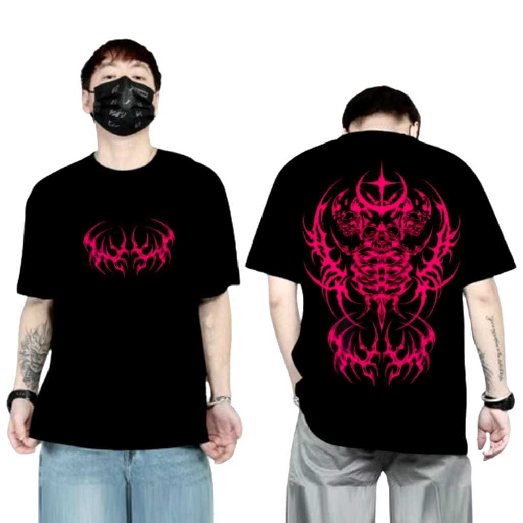 BAJU KAOS DISTRO PRIA ABSTRACK GAUL T-SHIRT CASUAL HITAM  SABLON KATUN STREETWEAR ATASAN PRIA UNISEX