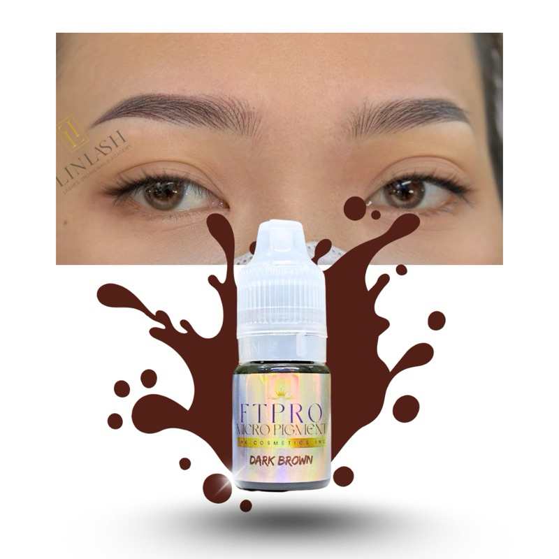 Tinta Sulam Alis Hairstrokes FTPro Waterbase pigment organik permablend pigment