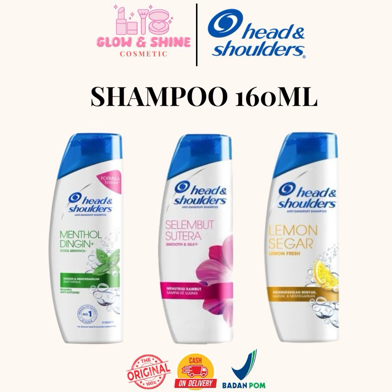 HEAD & SHOULDERS SHAMPOO 160ML