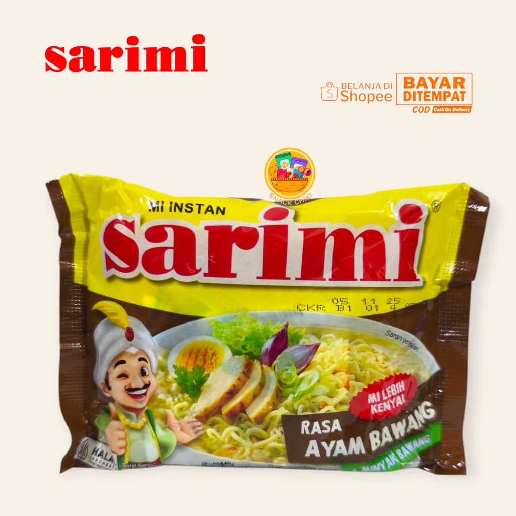 

SARIMII MIE INSTAN RASA AYAM BAWANG HARGA PER 5 PCS