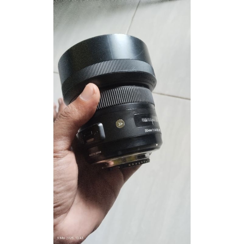 Sigma art 30mm F1.4 for Nikon