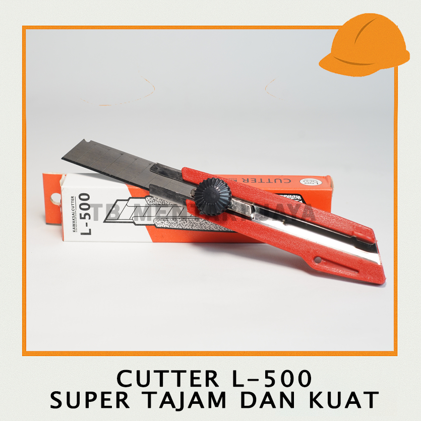 

Pisau Cutter Kawaksai L-500 – Super Tajam, Gagang Kuat, Cocok Industri