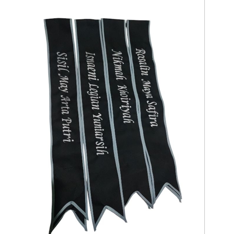 selempang wisuda anak TK paud SD free nama selempang wisuda anak selempang kenaikan kelas