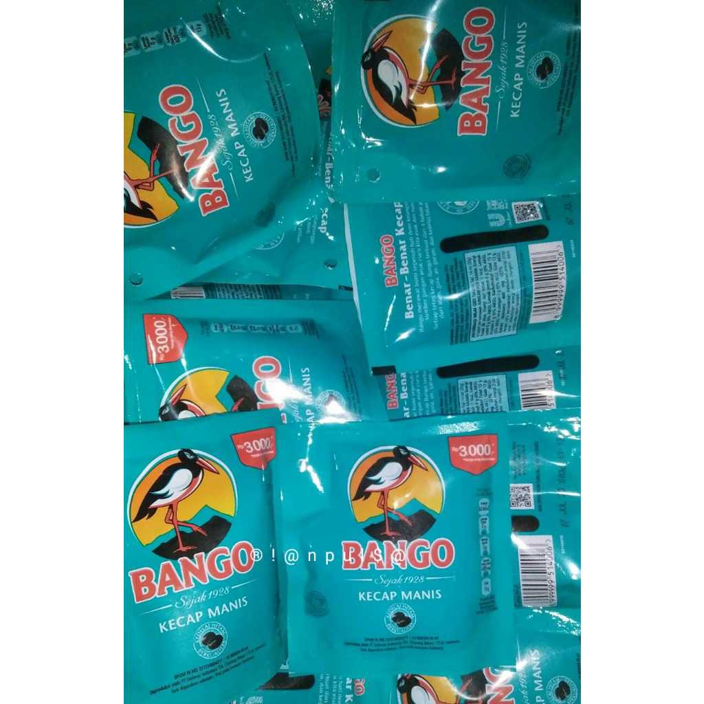 

KECAP BANGO 18 ml 60ML Kemasan kecil Travel mini praktis irit sedap bumbu masak gurih kental manis original