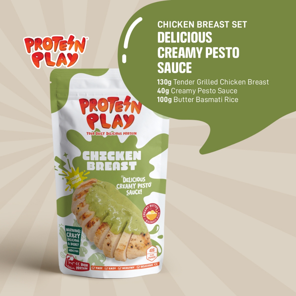 

Protein Play Chicken Creamy Pesto Set