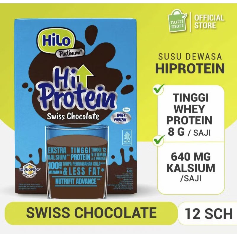 

HILO PLATINUM SWISS COKLAT 420GR(12SACHET)