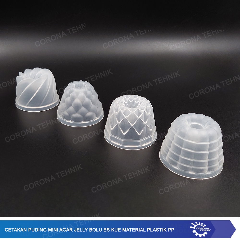 Material Plastik PP Cetakan Puding Mini Agar Jelly Bolu Es Kue