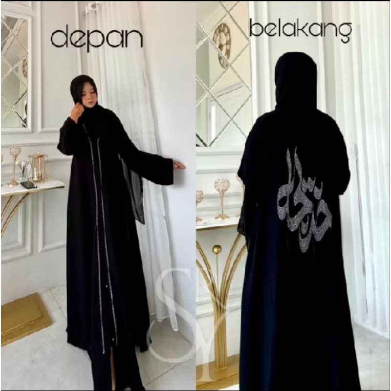 ABAYA FATIMAH// BAJU ABAYA DUBAI // GAMIS TERBARU// ABAYA MESIR // BAJU WANITA BUSUI//